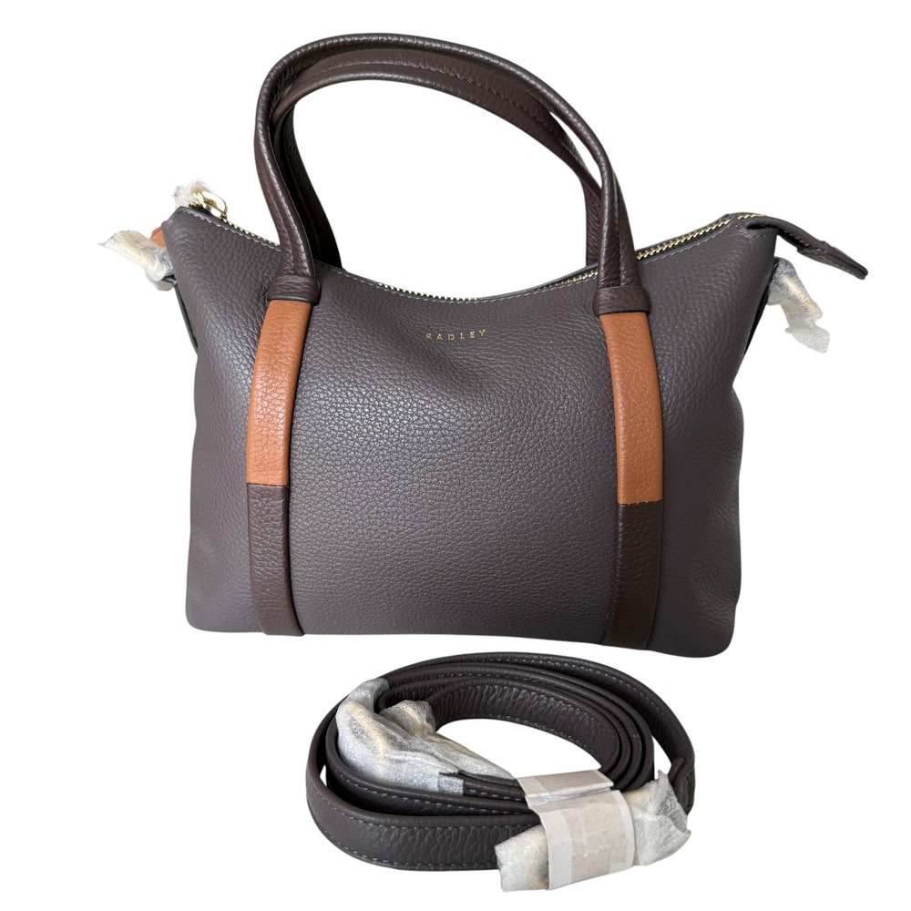 Radley London Waterloo Way Small Leather Grab Bag Thunder Green POHA13902 NEW